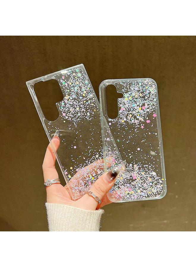 اس-توب جراب لهاتف Samsung Galaxy A14 5G جراب هاتف Dreamy Star Glitter Epoxy TPU - Image 3