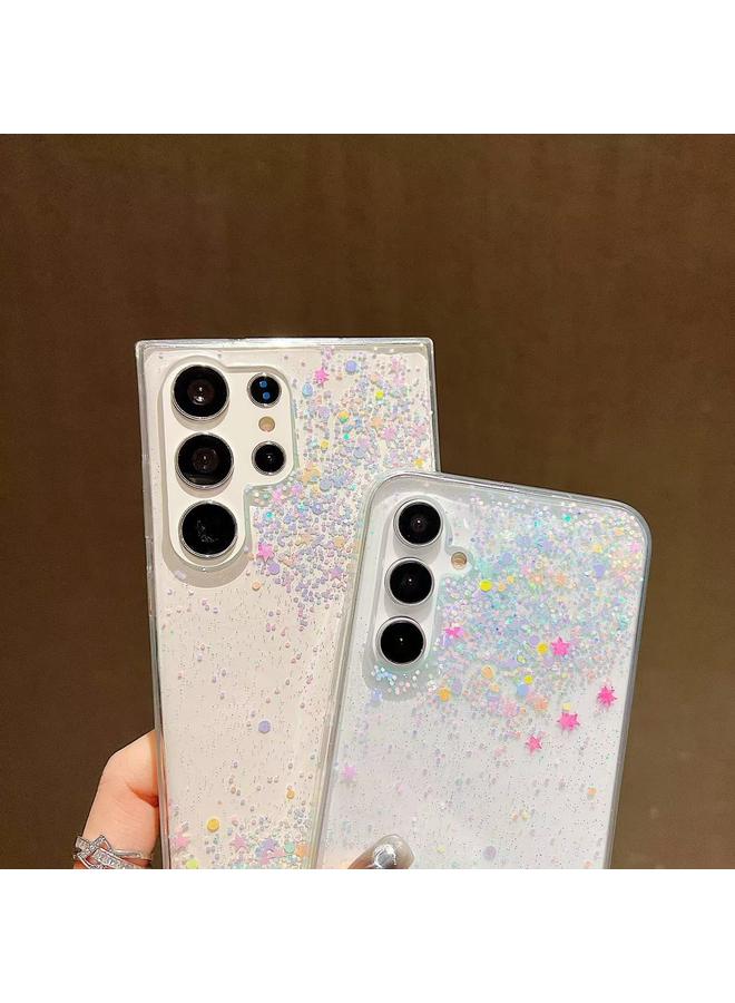 اس-توب جراب لهاتف Samsung Galaxy A14 5G جراب هاتف Dreamy Star Glitter Epoxy TPU - Image 5
