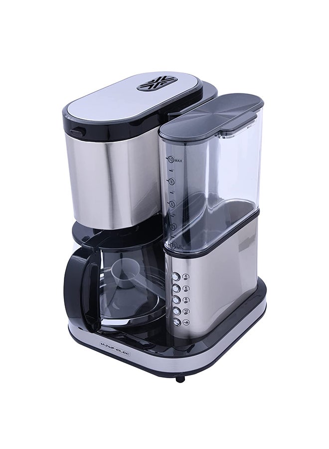 ALSAIF-ELEC Coffee Maker Machine 1.25 Liter 1.25 L 800 W E03412 Multicolour - Image 4