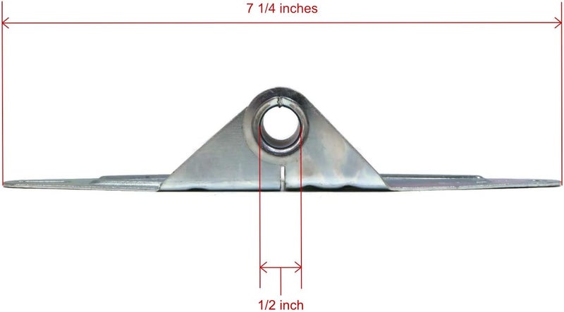 Earthtec Garage Door Parts 18 GA Narrow Body Hinges - 18 Guage # 1 - Image 2