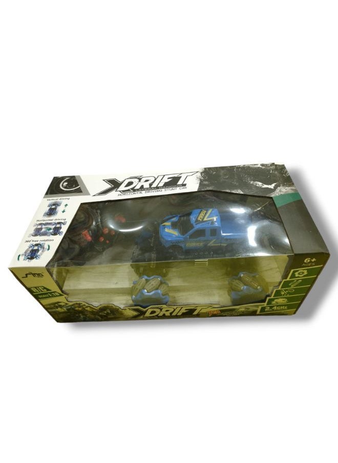 null - X Drift Car 2.4 GHz - Blue - Image 1