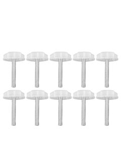 Thoraya 10PCS Leg Levelers Leveling Foot Adjustable PP Iron Screw On Easy Operation Furniture Levelers for Headboard Furniture  - Image 1
