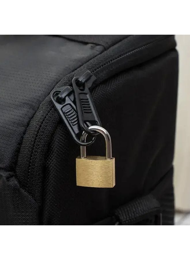 3pcs Mini Copper Padlocks With 9 Keys Durable Security Locks For Luggage Backpacks Lockers - Image 5