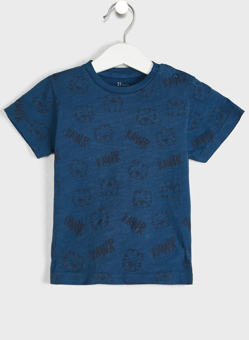 Zippy Infant Printed T-Shirt