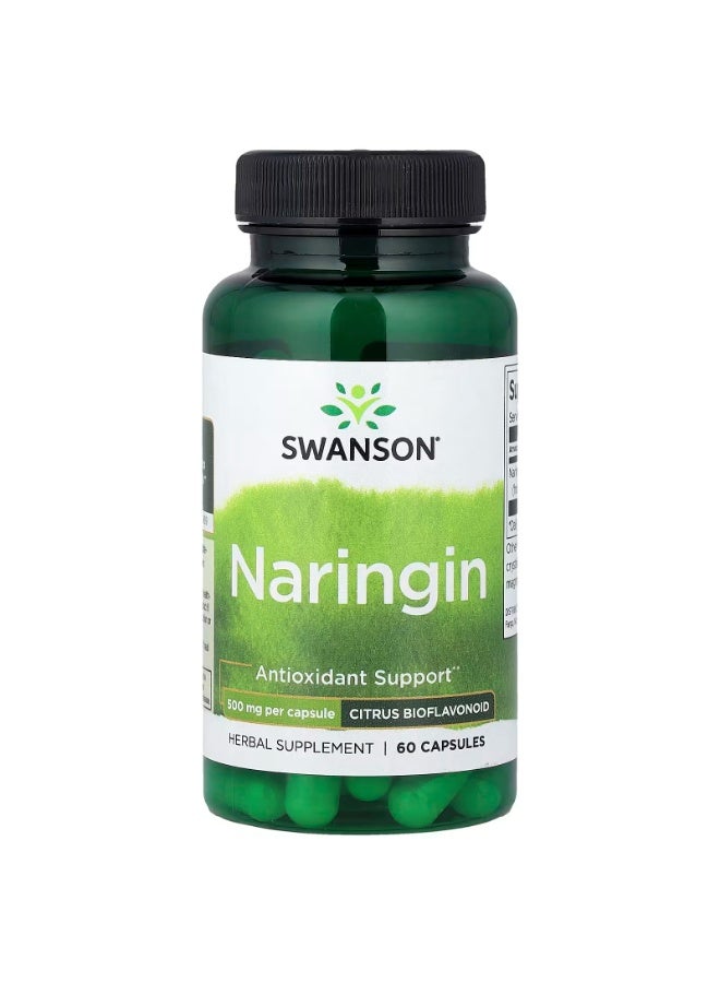 Naringin, 500 mg, 60 Capsules By Swanson Vitamins