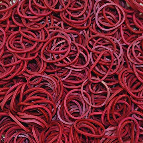 Rainbow Loom Solid Bands-Burgundy - Image 4