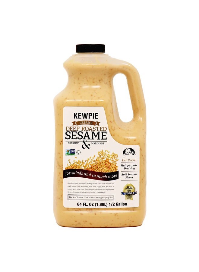 Kewpie Deep Roasted Sesame Dressing, 64 Ounce - Image 1