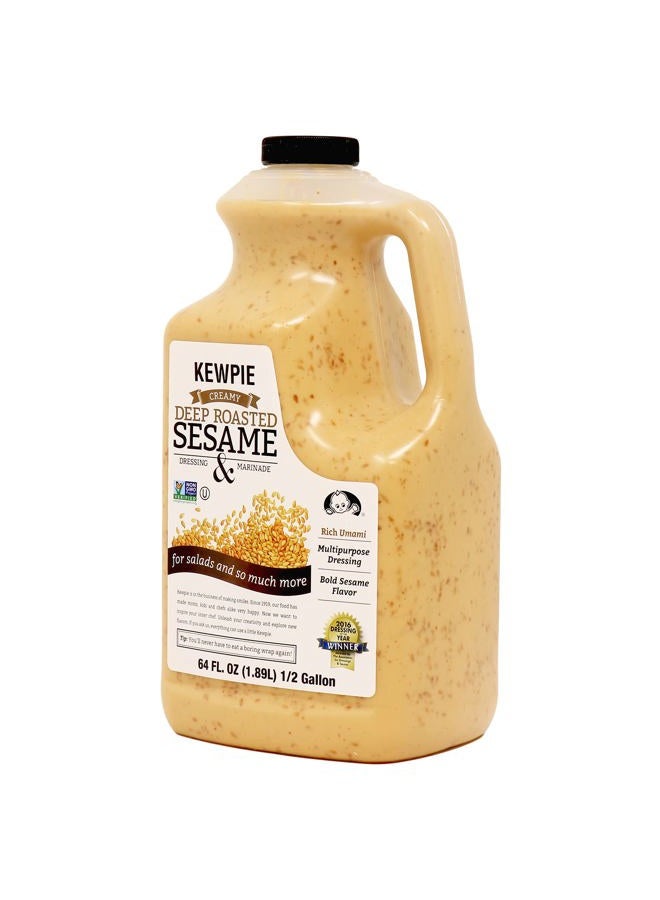 Kewpie Deep Roasted Sesame Dressing, 64 Ounce - Image 2