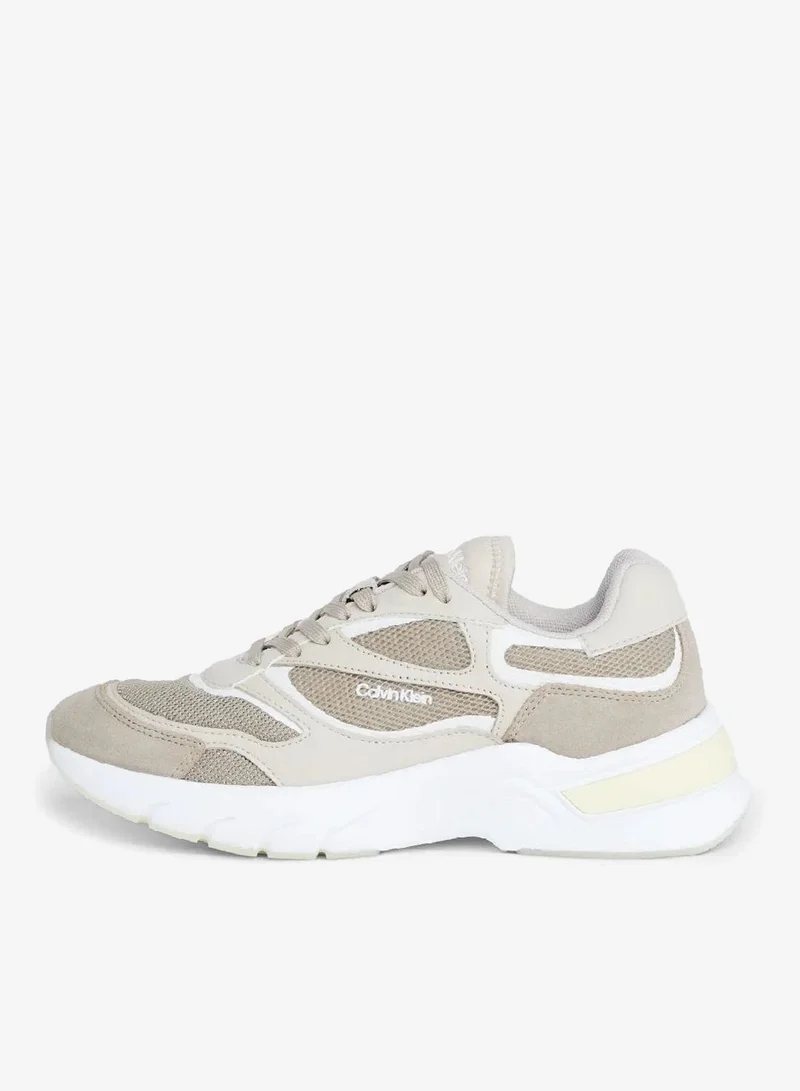 CALVIN KLEIN Dusky Taupe/Stony Beige Trainers for Women | Best Price UAE