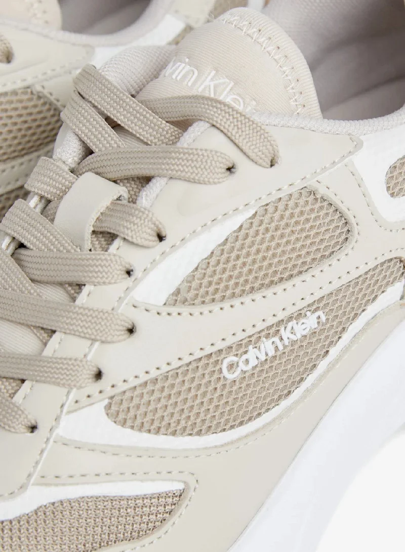 CALVIN KLEIN Dusky Taupe/Stony Beige Trainers for Women | Best Price UAE