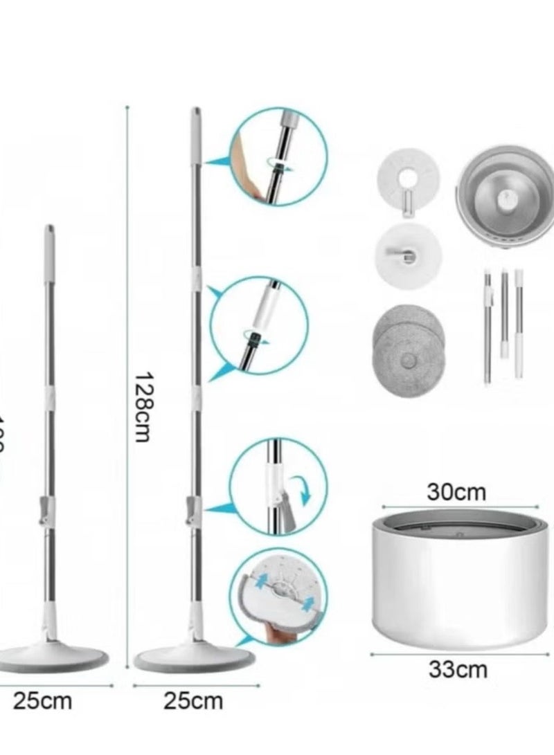 دينكس مجموعة ممسحة الأرضيات الذكية الدوارة لتنظيف جميع الأرضيات - Image 3