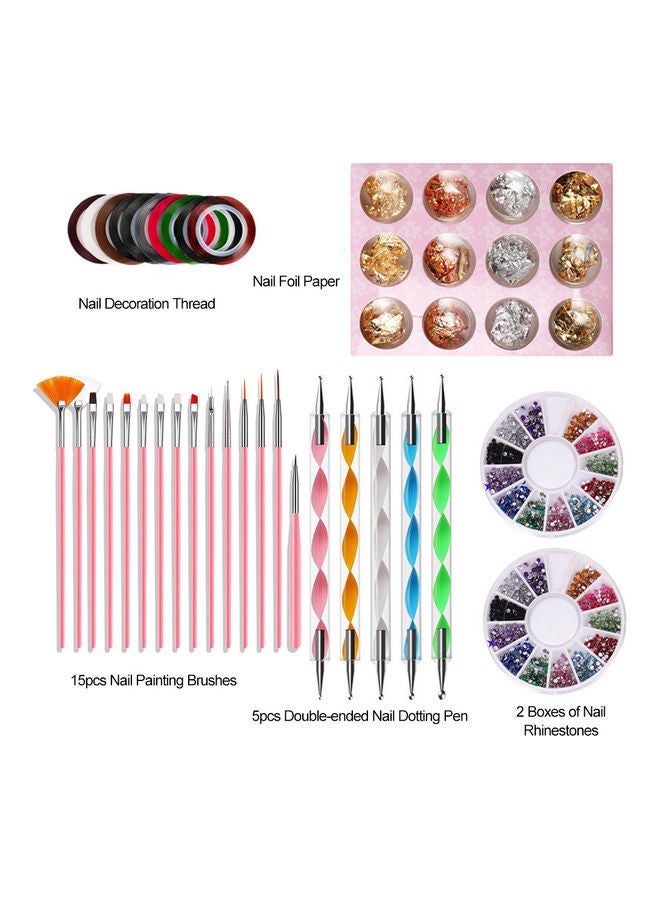 نيبمينينت طقم أدوات تزيين الأظافر متعدد الألوان - Image 2