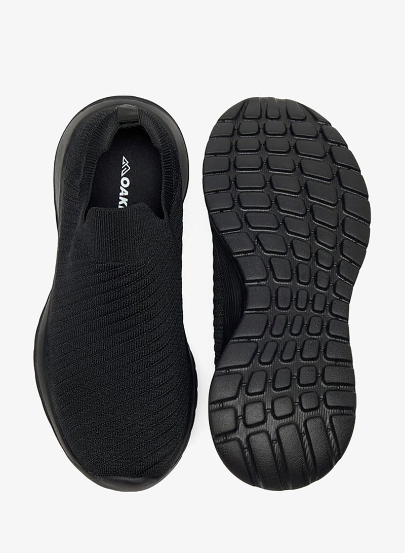 Oaklan by Shoexpress Textured Slip-On Walking Shoes - Image 4