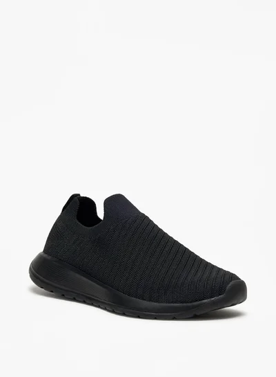 Oaklan by Shoexpress Textured Slip-On Walking Shoes
