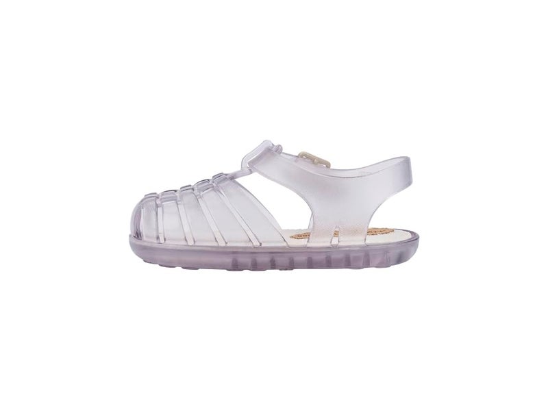 mini melissa My First Possession Sandal for Infants, Clear, 3 - Image 3