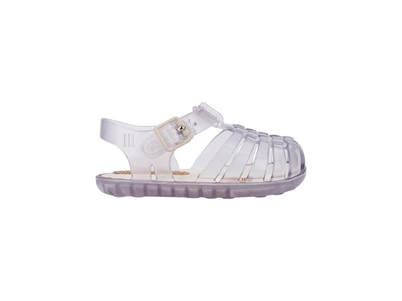 mini melissa My First Possession Sandal for Infants, Clear, 3 - Image 2