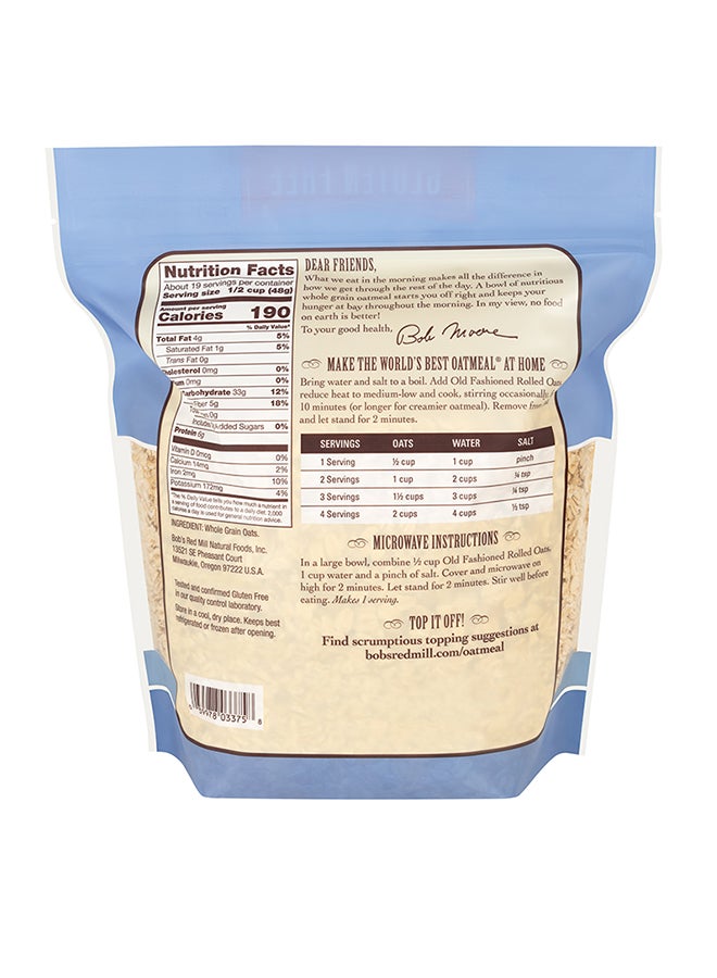 Bob's Red Mill Rolled Oats Gluten Free 907g - Image 2