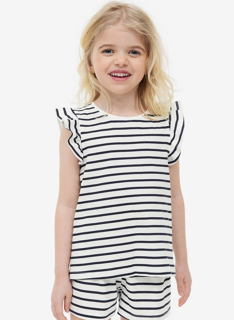 H&M Kids 3 Pack Essential Flutter Tops