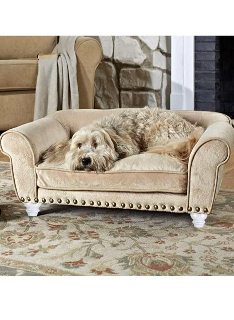 Wood Furniture Legs, 4 Pcs Replacement Sofa Legs for DIY Projects, Mid Century with Pre-Drilled Bolt Holes, Ideal Couches, Dressers, Sideboards, Coffee Tables (3 inch, White) - Image 4