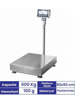 80X90 cm 600 kg Stainless Weighing Scale