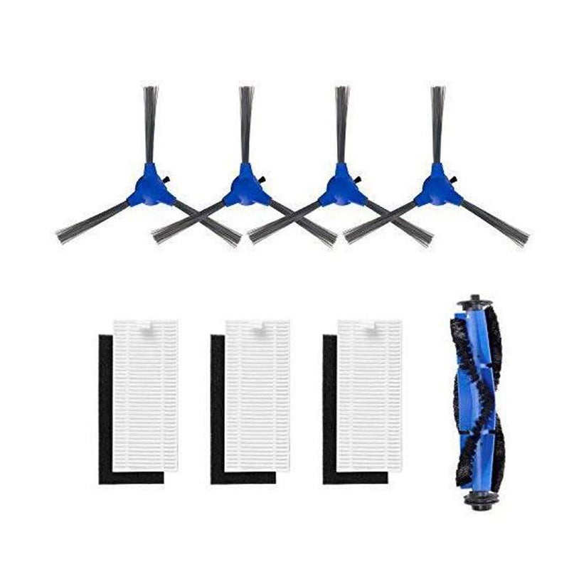 IVELECT 11pcs Vacuum Cleaner Relacement Part Main BrushSide BrushesFilters for Eufy Robovac 11s 30 Nylon Plastic - Image 3