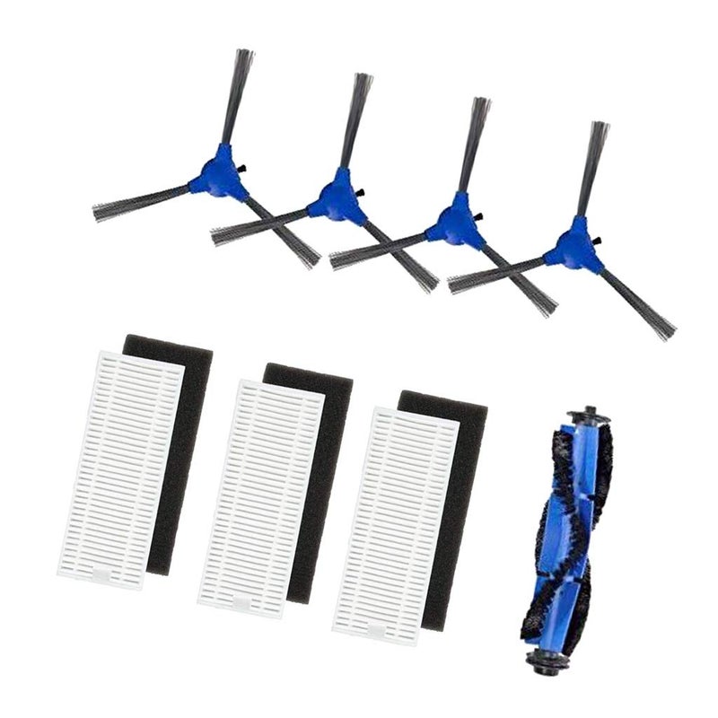 IVELECT 11pcs Vacuum Cleaner Relacement Part Main BrushSide BrushesFilters for Eufy Robovac 11s 30 Nylon Plastic - Image 2