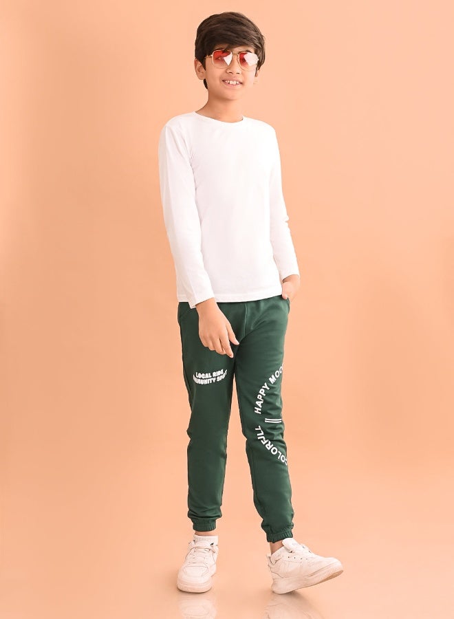 LILPICKS Boys Ankle Length Joggers 