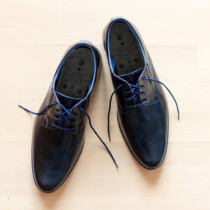 Five Layer Air Injected Shoe Inserts For Height Lift Black Gray Two Pcs - Image 5