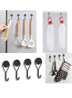 KASTWAVE Magnetic Hooks Magnet Hooks for Hanging Heavy Duty Strong Neodymium Magnet with Swivel Hook for Cruise Refrigerator Fridge Grill  - Image 5