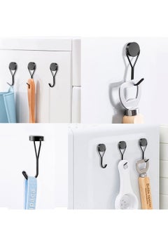 KASTWAVE Magnetic Hooks Magnet Hooks for Hanging Heavy Duty Strong Neodymium Magnet with Swivel Hook for Cruise Refrigerator Fridge Grill  - Image 3