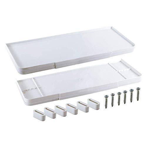 EZ-FLO 40271 Universal Toilet Tank Replacement Cover, White - Image 1