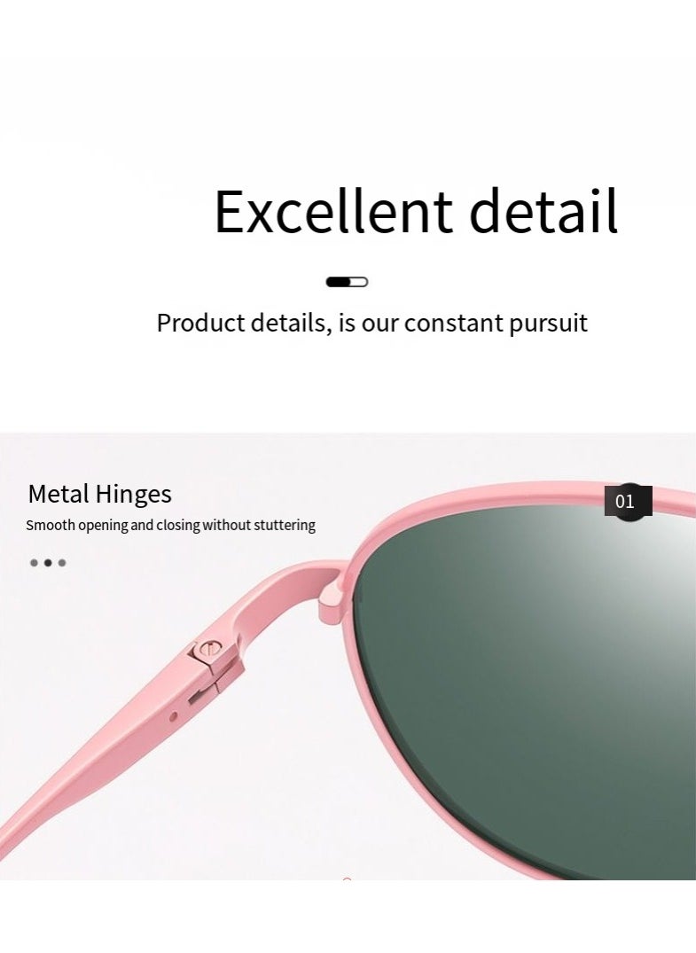 General Hot sale sunglasses women's frog mirror driving sunglasses men's pilot spring foot anti-ultraviolet glasses  - Image 2