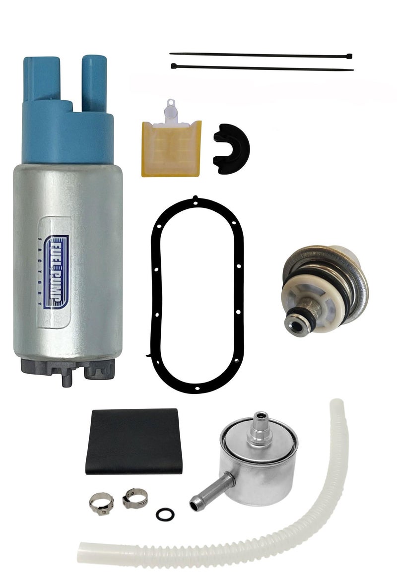 Fuel Pump Factory FPF Fuel Pump W/Seal, Regulator and fuel filter for Harley Davidson 02-07 Road king, Electra Glide, Street Glide, Road Glide - Image 1