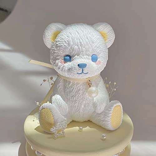 Japleed 2Pcs Bear Silicone Resin Molds - 3D Bear Resin Candle & Soap Molds for Cute Animal Epoxy Resin Casting, Fondant, Chocolate, Cake Decoration DIY Supplies - Image 3