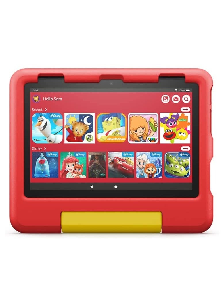 ريبنيو تابلت للأطفال فاير 7، شاشة 7 بوصة، للأعمار من 3 إلى 9 سنوات، مع محتوى خالي من الإعلانات يحبه الأطفال، أدوات الرقابة الأبوية، 16 جيجابايت، (إصدار 2024)، برتقالي. - Image 2