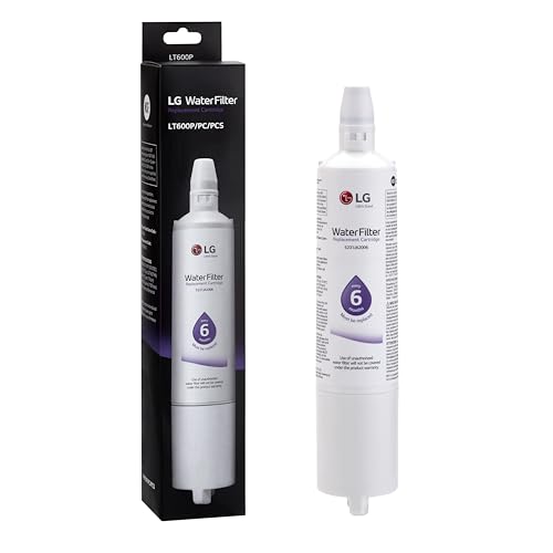 LG LT600P - 6 Month / 300 Gallon Capacity Replacement Refrigerator Water Filter (NSF42 and NSF53 5231JA2006A, 5231JA2006B, 5231JA2006F, or 5231JA2006F, White - Image 1