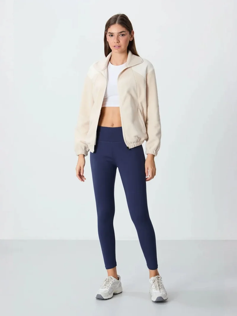 تومي لايف TOMMY High-Waist Cotton Blend Leggings