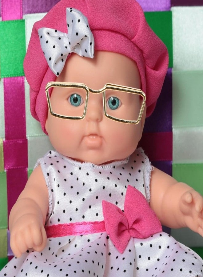 IMIKEYA Mini Doll Glasses: 10 Pcs Metal Doll Glasses Gold Frame Eyewear & Miniature Eyeglasses Stylish Metal Wire Rim Eyewear with Clear Lenses - Accessories for Stuffed Animals Costume Play - Image 4