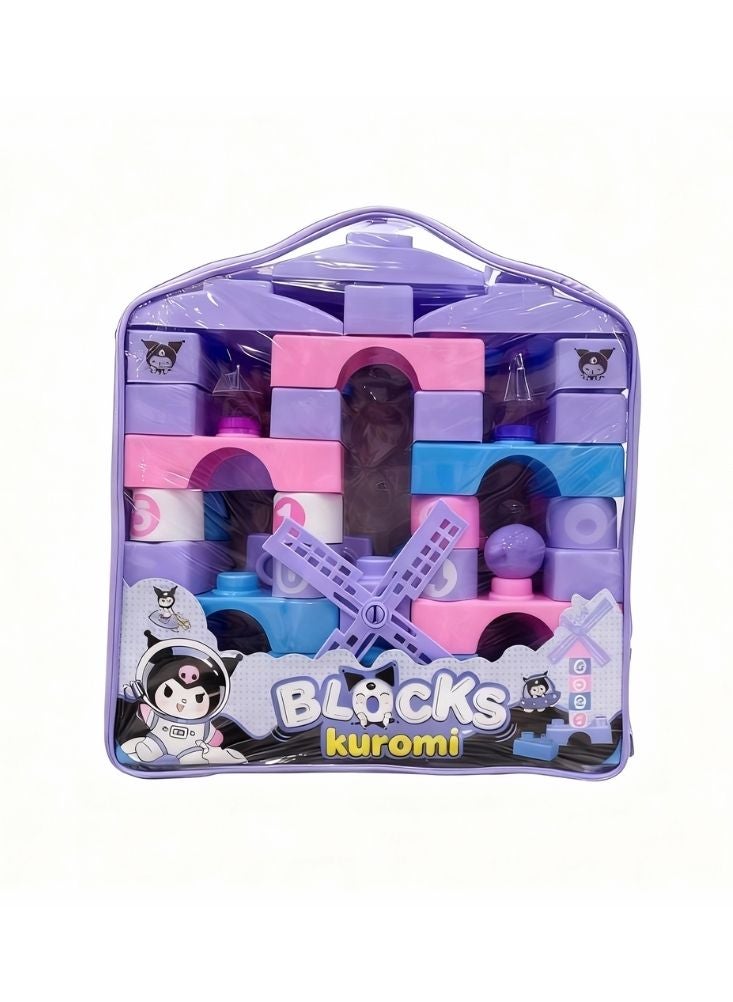 Kuromi Building Blocks Set – Creative Educational Toy Pack for Kids