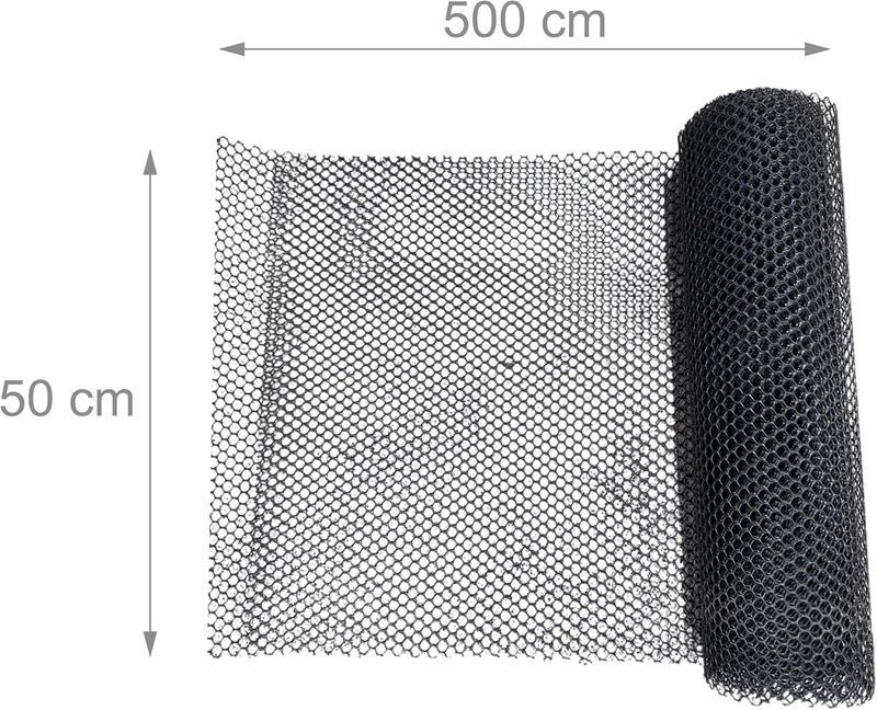 Relaxdays Marten Grille Car, 50 x 500 cm, Thorn Grid, Marten Repellent, Marten Mat, Carport, Garage, Parking, Black - Image 4