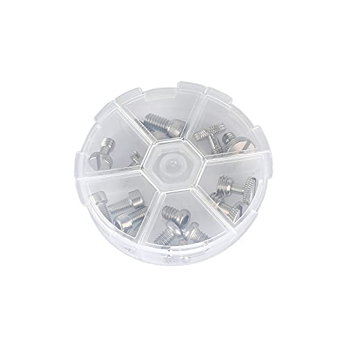 CAMVATE 1/4"-20 & 3/8"-16 & M5 Thread Screw Nuts Assortment Kit for DSLR Camera Cage Rig & Accessories Assembly (16 PCS) - 2777 - Image 4
