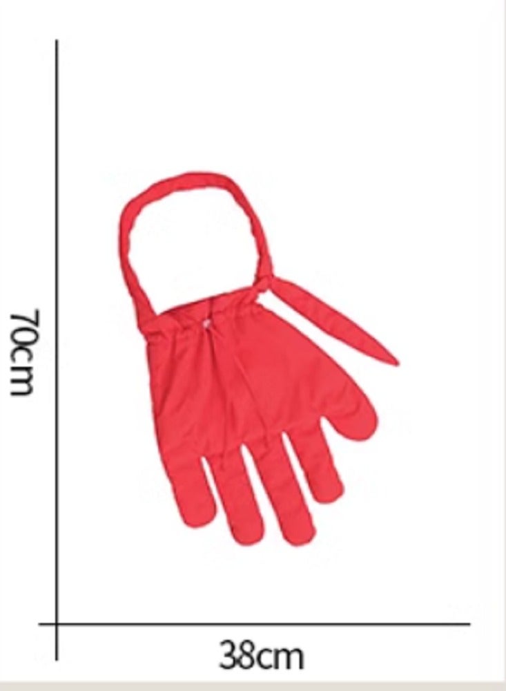 Red Glove Bag, Large Capacity Single Shoulder Crossbody Bag, Red Gloves [Single Shoulder/Crossbody] - Image 2