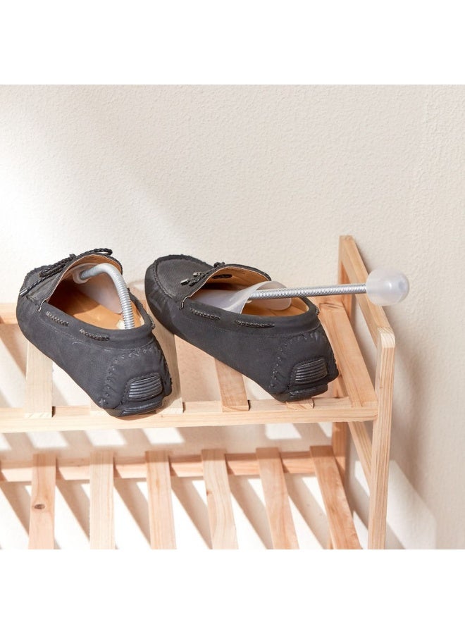 King Adjustable Shoe Trees – Durable Plastic Shoe Shapers with Steel Spring – Perfect Universal Fit for Men and Women – Preserves Shape, Eliminates Creases, Prolongs Shoe Life – Controls Odor Through Open-Vent Design – Works for Dress Shoes, Tall Boots, Trainers & Casual Shoes – Easy to Adjust to Any Size – Simple Insertion Without Force – Lightweight and Long-Lasting – Ideal for Daily Use at Home, Travel, or Shoe Display – Enhances Shoe Comfort and Look – Professional Shoe Care Tool for Egypt Market - Image 4