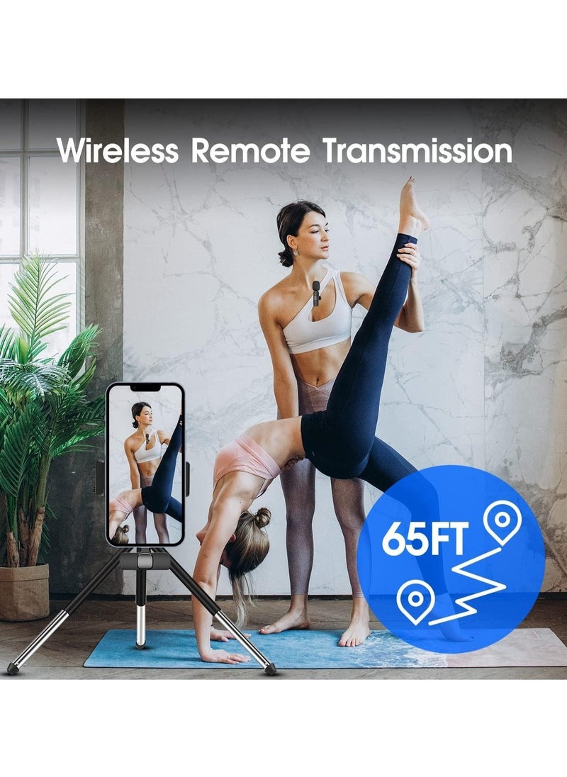 Generic - Wireless Lavalier Microphone for iPhone 15 & Samsung S24 – 2-in-1 USB-C Mic for Video Recording, Vlogging & Content Creation - Image 1