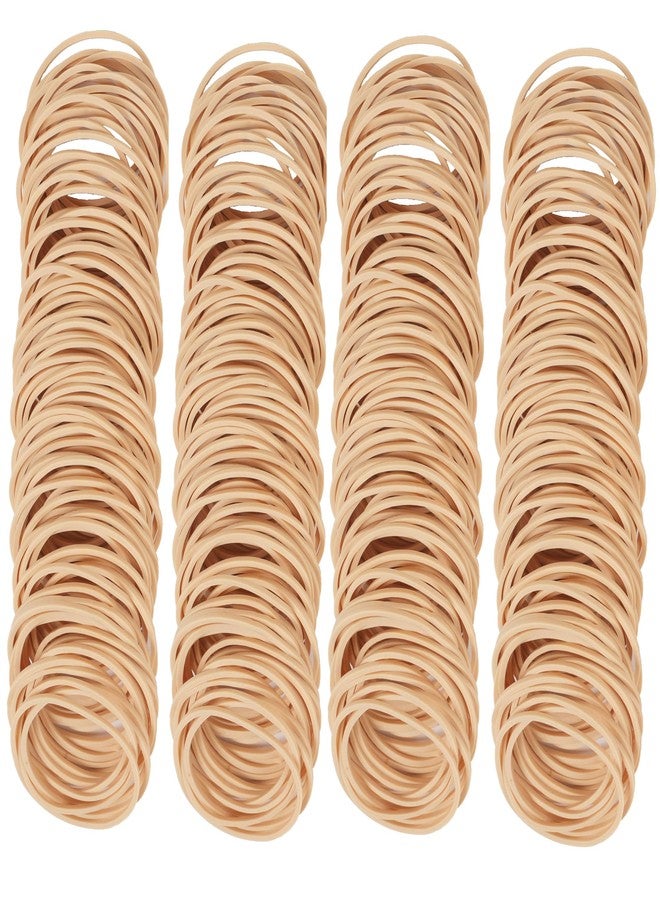 YOUOWO Rubber Bands Size #16 Beige 200g Elastic Rubber Bands for Office Supplies money - Image 3