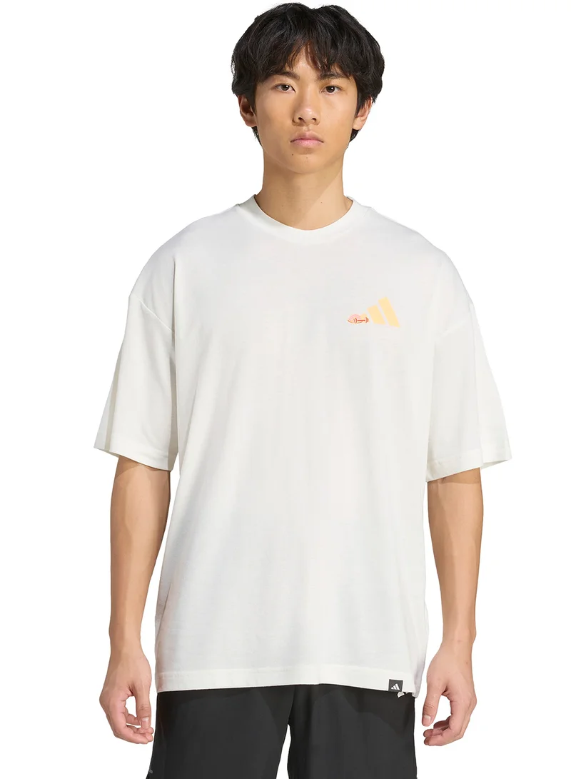 Adidas Power Graphic T-Shirt-Shirt