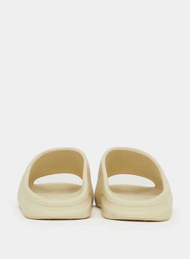 Styli Solid Platform Sole Chunky Slides