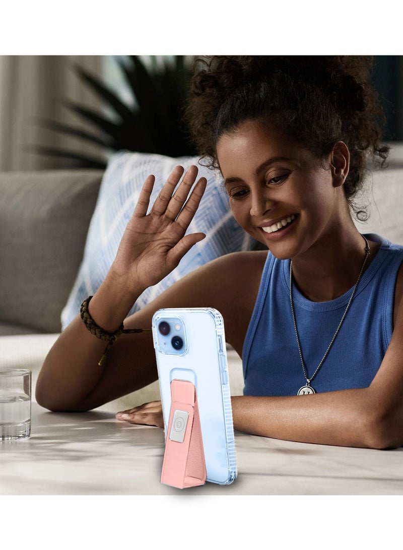 Wtech TPU Hand Grip Air Pillow Case Cover For Apple iPhone 15 2023 Clear/Pink - Image 5