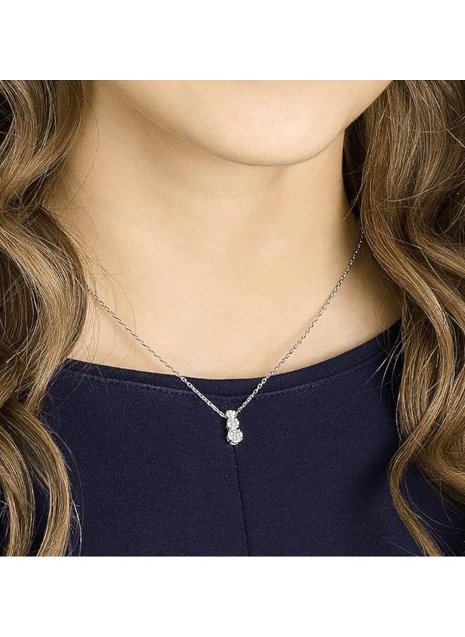 SWAROVSKI - SWAROVSKI Women's Attract Trilogy Crystal Necklace - Image 1