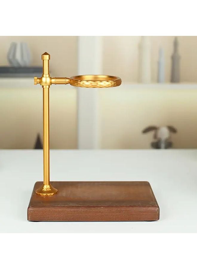 قوس ذهبي، مرشح قهوة سيراميكي قابل لإعادة الاستخدام، كوب مسامي دقيق، تصميم حر للإسبريسو - Image 1